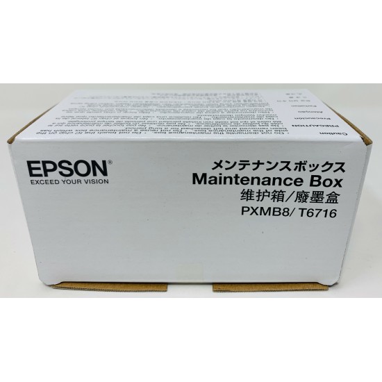 EPSON T6716 ORIGINALE PXMB8 VASCHETTA RECUPERO PER WF-C5210/WF-C5710/C5790 EPSON T6716 ORIGINALE PXMB8 VASCHETTA RECUPERO PER WF-C5210/WF-C5710/C5790