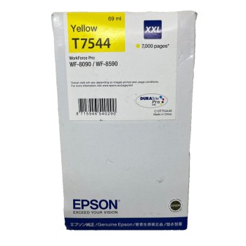 EPSON T7554 CARTUCCIA ORIGINALE GIALLO XXL WORKFORCE PRO WF-8090/WF-8590 [03/2020]
