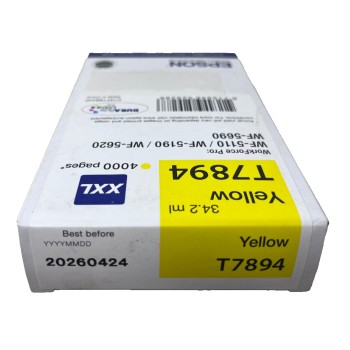EPSON T7894 ORIGINALE GIALLO WORKFORCE PRO WF-5190/WF-5620/WF-5690 [A BOX]
