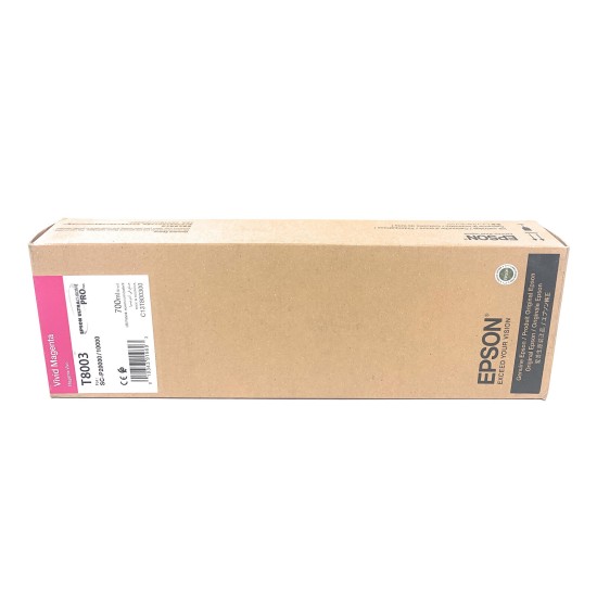 EPSON T8003 C13T800300 ORIGINALE MAGENTA SureColor SC-P10000/SC-P20000 [06/2021]