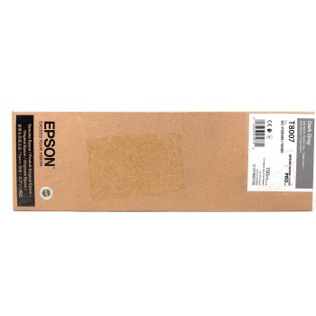 EPSON T8007 C13T800700 ORIGINALE GRIGIO SCURO SC-P10000/SC-P20000 [06/2024]