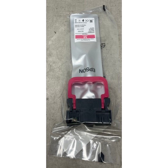 EPSON T9443 CARTUCCIA ORIGINALE MAGENTA WORKFORCE PRO WF-C5210DW/C5290DW [NO BOX EPSON T9443 CARTUCCIA ORIGINALE MAGENTA WORKFORCE PRO WF-C5210DW/C5290DW [NO BOX
