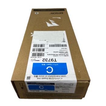 EPSON T9732 C13T973200 TANICA INCHIOSTRO ORIGINALE CIANO WF-C869R SERIE [12/2025]
