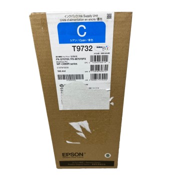 EPSON T9732 C13T973200 TANICA INCHIOSTRO ORIGINALE CIANO WF-C869R SERIE [12/2025]