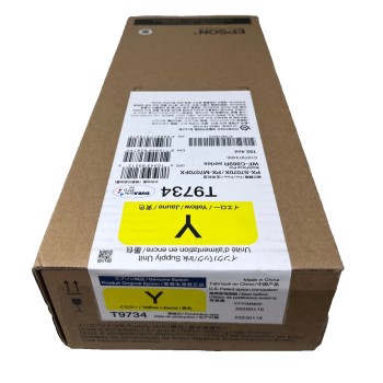 EPSON T9734 C13T973400 TANICA INCHIOSTRO ORIGINALE GIALLO WF-C869R SERIE [A BOX]