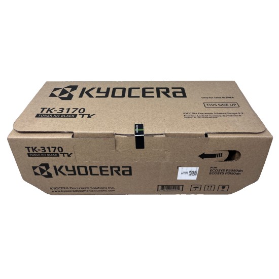 KYOCERA TK-3170 1T02T80NL1 TONER ORIGINALE NERO ECOSYS P3055dn/P3060dn [A BOX]