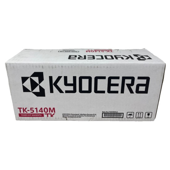 KYOCERA TK-5140M 1T02NRBNL0 TONER ORIGINALE MAGENTA ECOSYS M6030cdn/P6130 A BOX]
