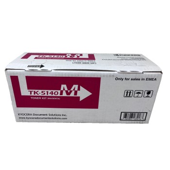 KYOCERA TK-5140M 1T02NRBNL0 TONER ORIGINALE MAGENTA ECOSYS M6030cdn/P6130 A BOX]