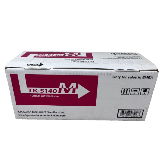 KYOCERA TK-5140M 1T02NRBNL0 TONER ORIGINALE MAGENTA ECOSYS M6030cdn/P6130 A BOX]