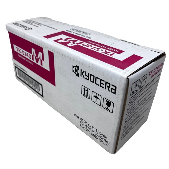 KYOCERA TK-5140M 1T02NRBNL0 TONER ORIGINALE MAGENTA ECOSYS M6030cdn/P6130 A BOX]