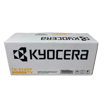 KYOCERA TK-5140Y 1T02NRANL0 TONER ORIGINALE GIALLO ECOSYS M6030cdn/P6130cdn [A B