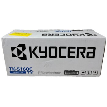 KYOCERA TK-5160C 1T02NTCNL0 TONER ORIGINALE CIANO PER ECOSYS P7040CDN [A BOX]