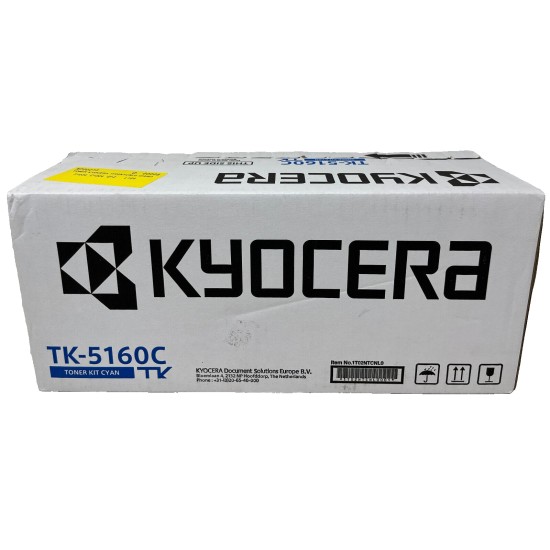 KYOCERA TK-5160C 1T02NTCNL0 TONER ORIGINALE CIANO PER ECOSYS P7040CDN [A BOX]