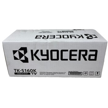 KYOCERA TK-5160K 1T02NT0NL0 TONER ORIGINALE NERO PER ECOSYS P7040CDN [A BOX]