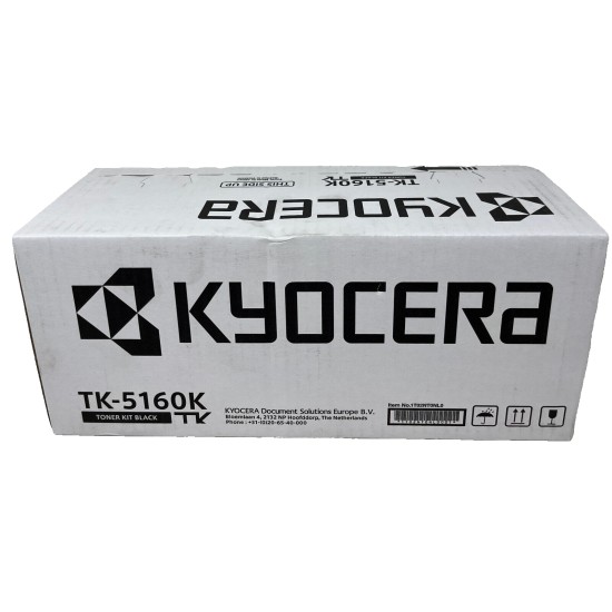 KYOCERA TK-5160K 1T02NT0NL0 TONER ORIGINALE NERO PER ECOSYS P7040CDN [A BOX]