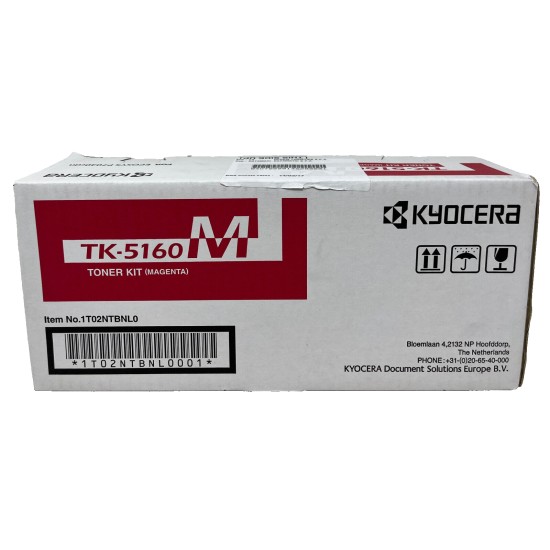 KYOCERA TK-5160M 1T02NTBNL0 TONER ORIGINALE MAGENTA PER ECOSYS P7040CDN [A BOX]