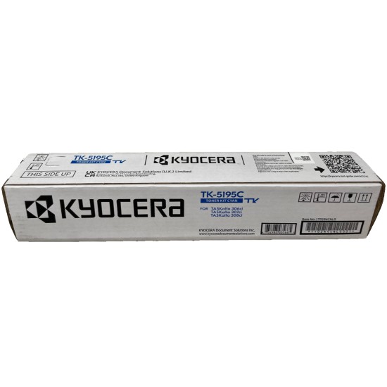 KYOCERA TK-5195C 1T02R4CNL0 TONER ORIGINALE CIANO TASKALFA 306CI/307CI [A BOX]