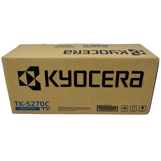 KYOCERA TK-5270C 1T02TVCNL0 TONER ORIGINALE CIANO ECOSYS P6230CDN/M6630CIDN KYOCERA TK-5270C 1T02TVCNL0 TONER ORIGINALE CIANO ECOSYS P6230CDN/M6630CIDN