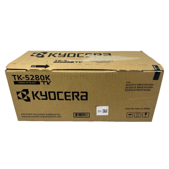 KYOCERA TK-5280K 1T02TW0NL0 TONER ORIGINALE NERO Ecosys P6235CDN/M6235CIDN/M6635 KYOCERA TK-5280K 1T02TW0NL0 TONER ORIGINALE NERO Ecosys P6235CDN/M6235CIDN/M6635