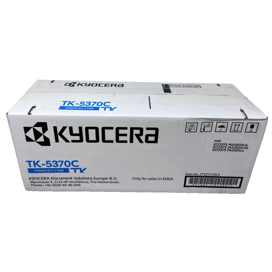 KYOCERA TK-5370C 1T02YJCNL0 TONER ORIGINALE CIANO ECOSYS MA3500CIX [A BOX]