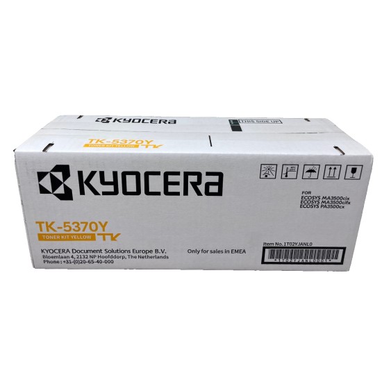 KYOCERA TK-5370Y 1T02YJANL0 TONER ORIGINALE GIALLO ECOSYS MA3500CIX [A BOX]