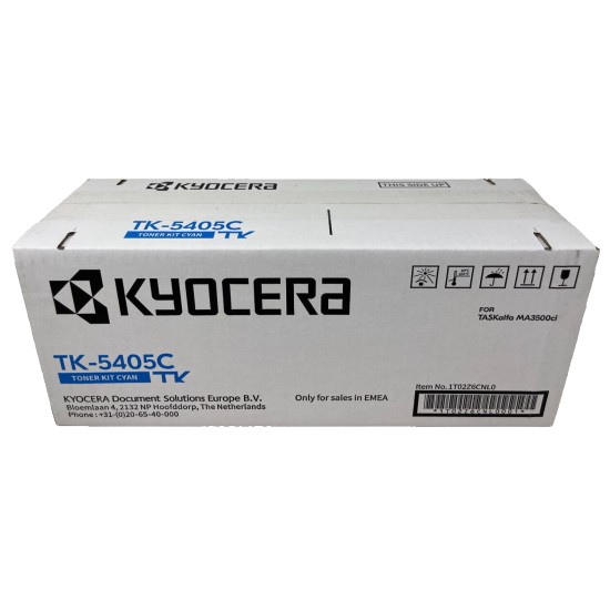 KYOCERA 1T02Z6CNL0 TK-5405C TONER ORIGINALE CIANO PER TASKALFA MA3500ci [A BOX]