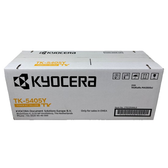 KYOCERA 1T02Z6ANL0 TK-5405Y TONER ORIGINALE GIALLO PER TASKALFA MA3500ci [A BOX]