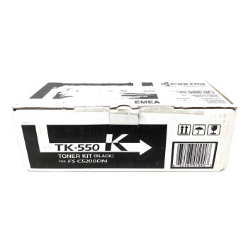 KYOCERA TK-550K 1T02HM0EU0 TONER ORIGINALE NERO PER FS-C5200DN [C BOX]
