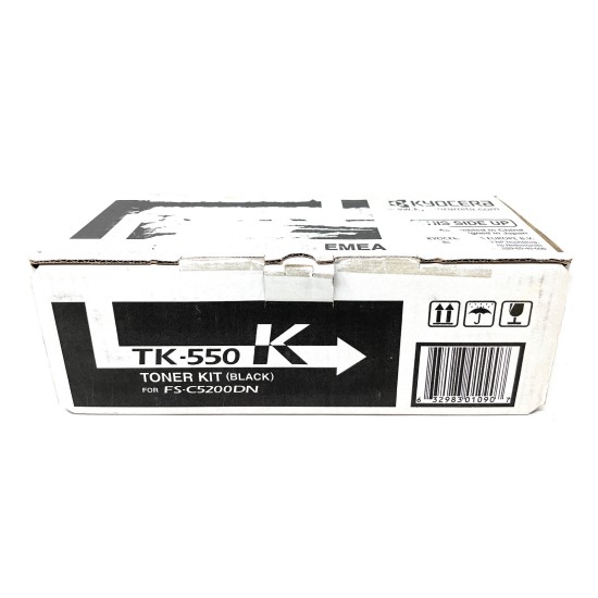 KYOCERA TK-550K 1T02HM0EU0 TONER ORIGINALE NERO PER FS-C5200DN [C BOX]