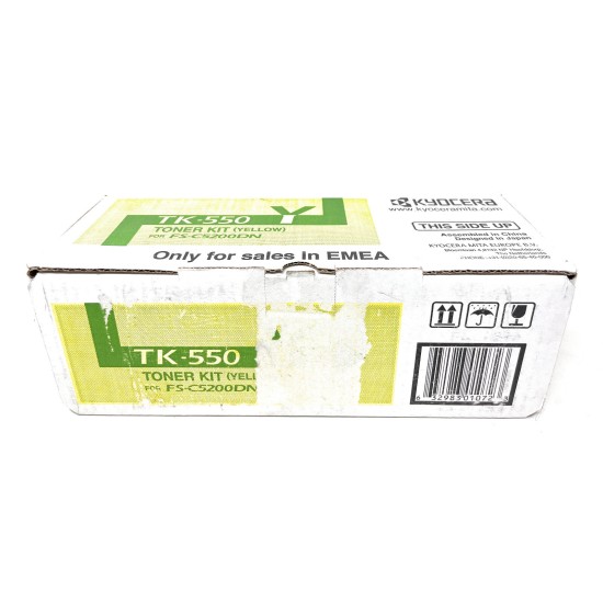 KYOCERA TK-550Y 1T02HMAEU0 TONER ORIGINALE GIALLO PER FS-C5200DN [C BOX]