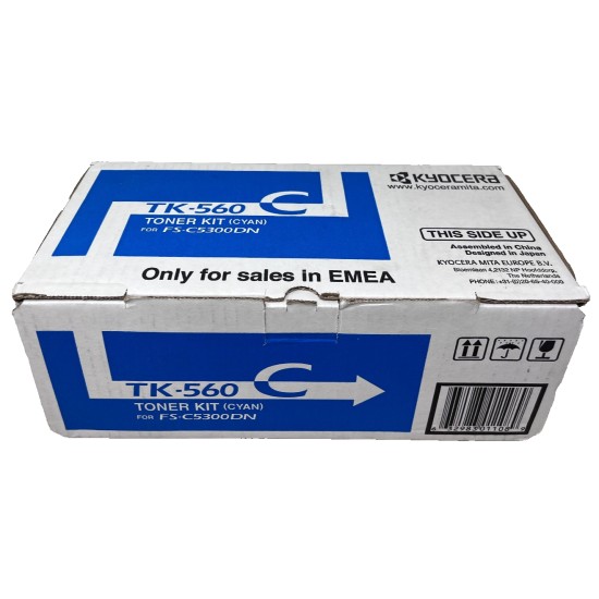 KYOCERA TK-560C 1T02HNCEU0 TONER ORIGINALE CIANO FS-C5350DN/P6030cdn [A BOX]