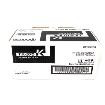 KYOCERA TK-570K 1T02HG0EU0 TONER ORIGINALE NERO FS-C5400DN/P7035cdn [A BOX]