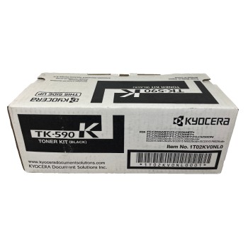 KYOCERA TK-590K 1T02KV0NL0 TONER ORIGINALE NERO FS-C5250DN/ECOSYS P6021cdn [C BOX]