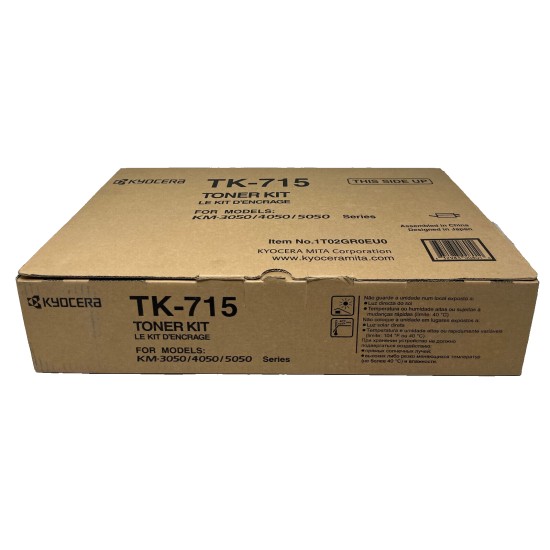 KYOCERA TK-715 1T02GR0EU0 TONER ORIGINALE NERO KM-3050/KM-4050/KM-5050 [A BOX]