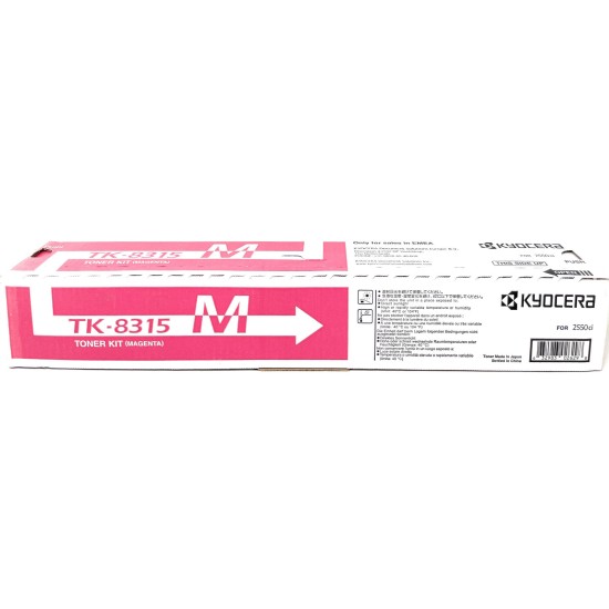 KYOCERA TK-8315M 1T02MVBNL0 TONER ORIGINALE MAGENTA TASKALFA 2550ci [A BOX]
