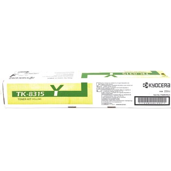 KYOCERA TK-8315Y 1T02MVANL0 TONER ORIGINALE GIALLO TASKALFA 2550ci [A BOX]