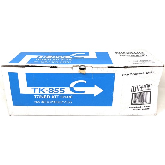 KYOCERA TK-855C 1T02H7CEU0 TONER ORIGINALE CIANO PER 400ci/500ci/552ci [B BOX]