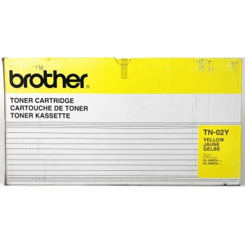 BROTHER TN-02Y TONER ORIGINALE GIALLO PER BROTHER HL-3400CN/HL-3450CN [A BOX]