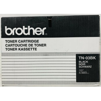 BROTHER TN-03BK TONER ORIGINALE NERO PER BROTHER HL 2600CN/HL-2600CN [A BOX]