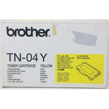 BROTHER TN-04Y TONER ORIGINALE GIALLO PER BROTHER HL 2700CN/MFC 9420CN [A BOX]