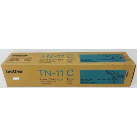 BROTHER TN-11C CT200141 TONER ORIGINALE CIANO PER BROTHER HL-4000CN BROTHER TN-11C CT200141 TONER ORIGINALE CIANO PER BROTHER HL-4000CN