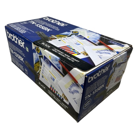 BROTHER TN-135BK TONER ORIGINALE NERO HL-4040CN/HL-4070DW/MFC-9440CN/DCP-9045CN BROTHER TN-135BK TONER ORIGINALE NERO HL-4040CN/HL-4070DW/MFC-9440CN/DCP-9045CN