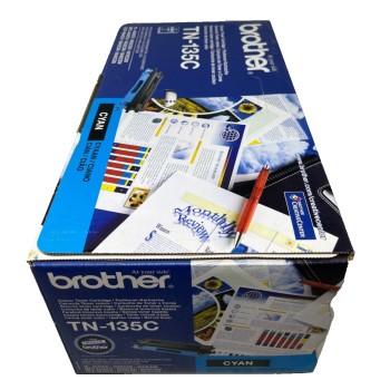 BROTHER TN-135C TONER ORIGINALE CIANO HL 4040CN/HL-4070DW/MFC-9440CN/DCP-9045CN BROTHER TN-135C TONER ORIGINALE CIANO HL 4040CN/HL-4070DW/MFC-9440CN/DCP-9045CN