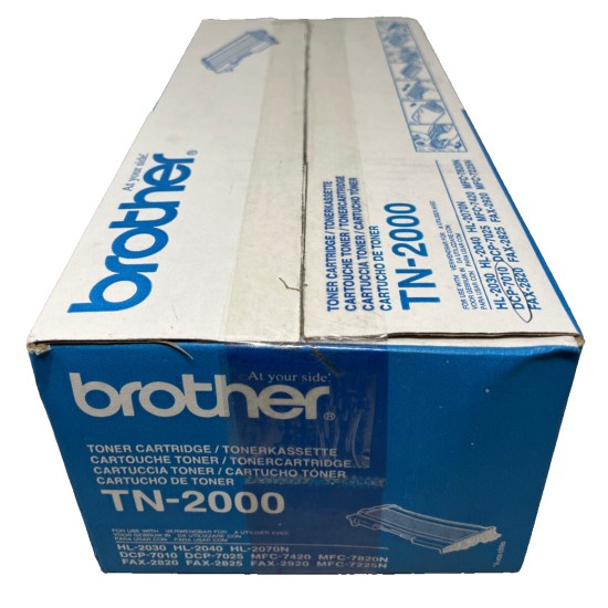 BROTHER TN-2000 TONER ORIGINALE HL-2030/DCP-7010/DCP-7025/MFC-7225N [OPEN BOX]