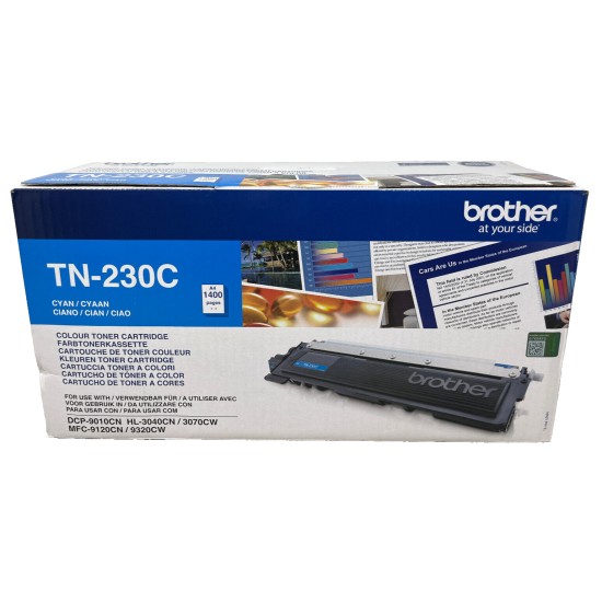 BROTHER TN-230C TONER ORIGINALE CIANO HL-3070CW/DCP-9010CN/MFC-9120CN [A BOX]