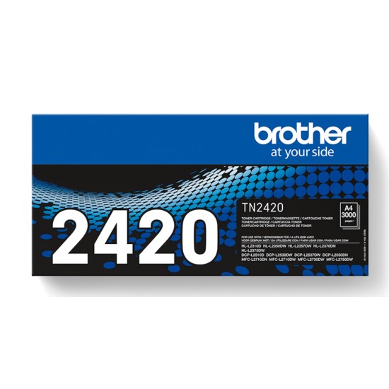 BROTHER TN-2420 TONER ORIGINALE PER HL-L2350DW/DCP-L2510D/MFC-L2710DW [A BOX]
