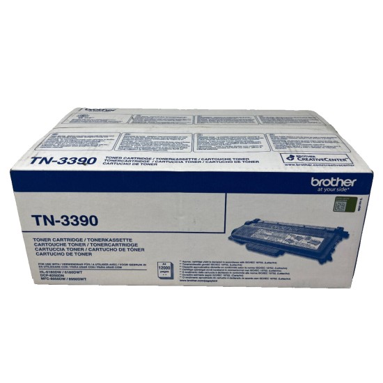 BROTHER TN-3390 TONER ORIGINALE PER HL-6180DW/DCP-8250DN/MFC-8950DW [A BOX]