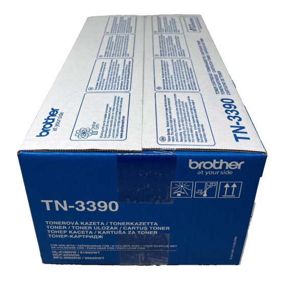 BROTHER TN-3390 TONER ORIGINALE PER HL-6180DW/DCP-8250DN/MFC-8950DW [A BOX]