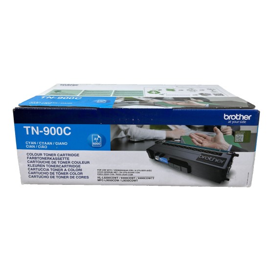 BROTHER TN-900C TONER ORIGINALE CIANO HL-L9200CDWT/L9300CDW/MFC-L9550CDW [A BOX]