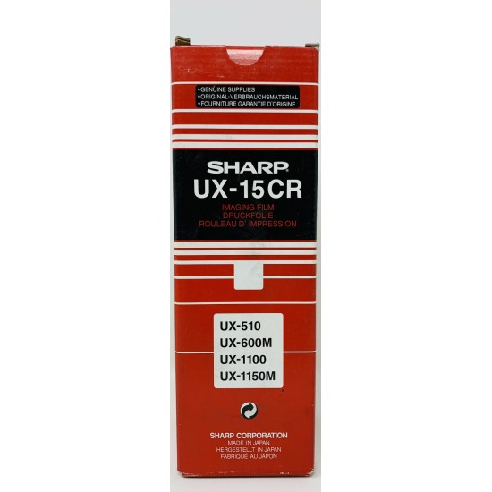 SHARP UX-15CR TTR ORIGINALE NERO UX 500/510/600M/1000/1100/1300/1400